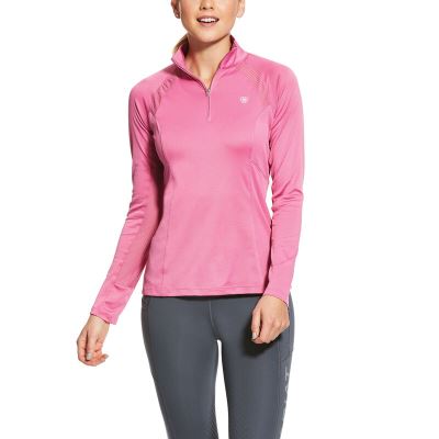 Ariat Sunstopper 2.0 - Base Layer Roze Dames - 13479-637